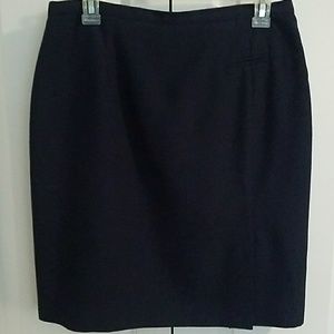 Navy skirt 10 Isaac Hazan